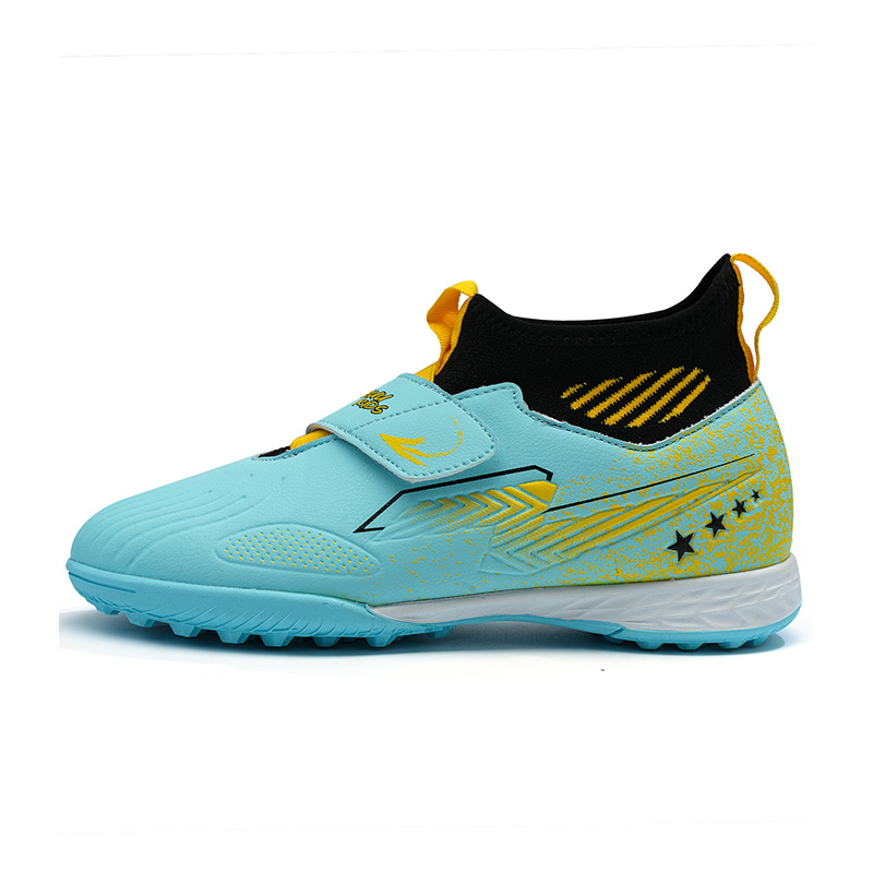 Футбольные бутсы детские, противоскользящие, износостойкие, дышащие, легкие, амортизирующие, влагоотводящие, с высоким голенищем CAMKIDS, Moonlight Turf 
Футбольные бутсы детские, противоскользящие, износостойкие, дышащие, легкие, амортизирующие, влагоотводящие, с высоким голенищем CAMKIDS, Moonlight Turf