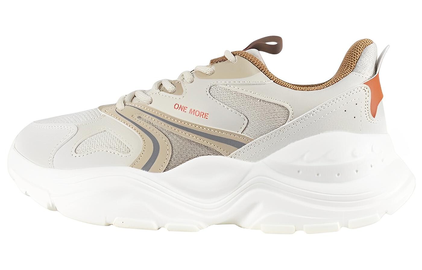 Мужские кроссовки Lifestyle с низким верхом, белый/коричневый 361°
Мужские кроссовки Lifestyle с низким верхом, белый/коричневый 361°