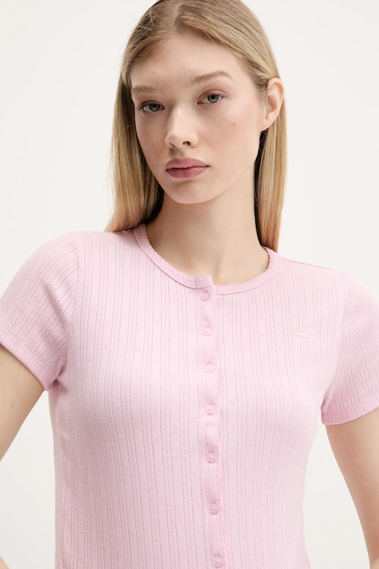 Футболка Hollister Co., розовый 
Футболка Hollister Co., розовый