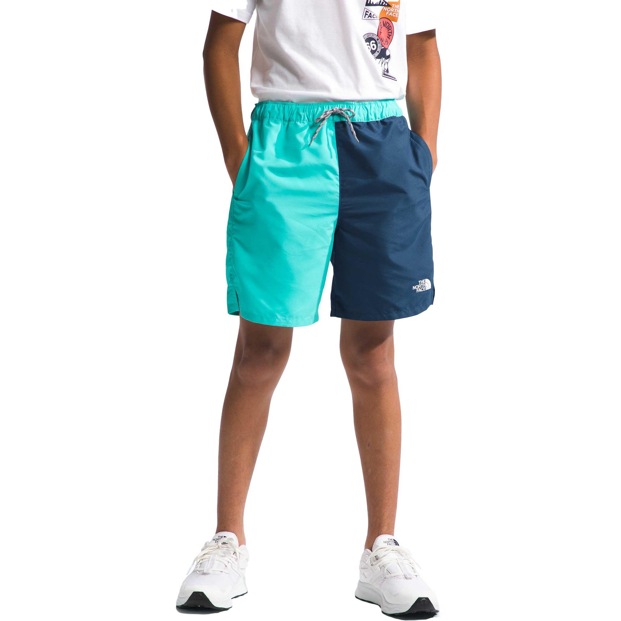 Детские шорты для мальчиков "Амфибийный класс V" The North Face, Geyser Aqua Print/Shady Blue Print
Детские шорты для мальчиков "Амфибийный класс V" The North Face, Geyser Aqua Print/Shady Blue Print