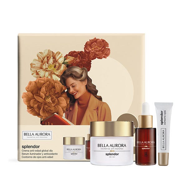 Дневной крем + сыворотка + крем для глаз BELLA AURORA Splendor
Дневной крем + сыворотка + крем для глаз BELLA AURORA Splendor