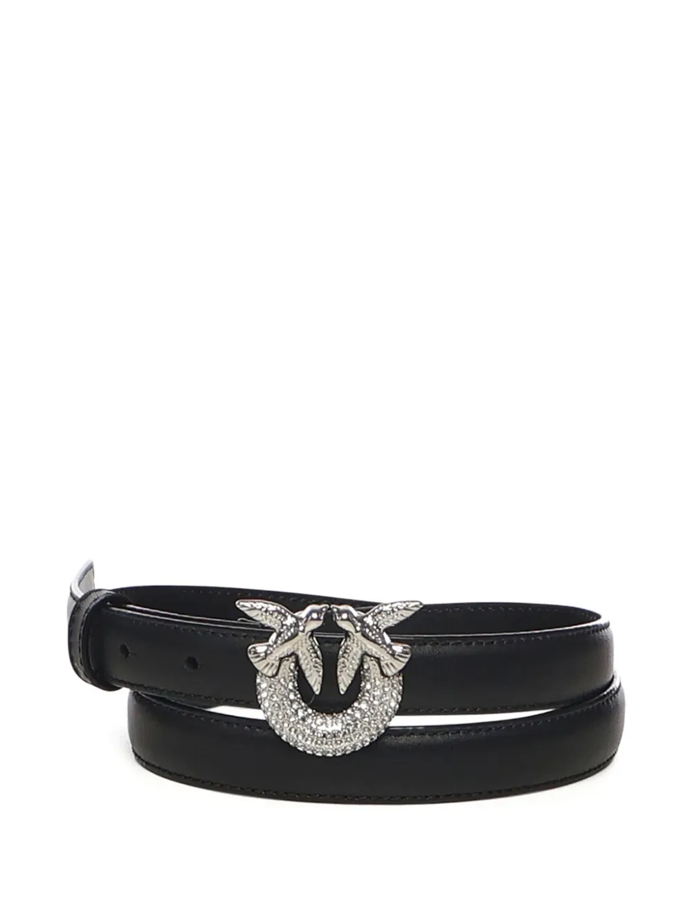 Ремень с пряжкой-декором Pinko, черный
Ремень с пряжкой-декором Pinko, черный