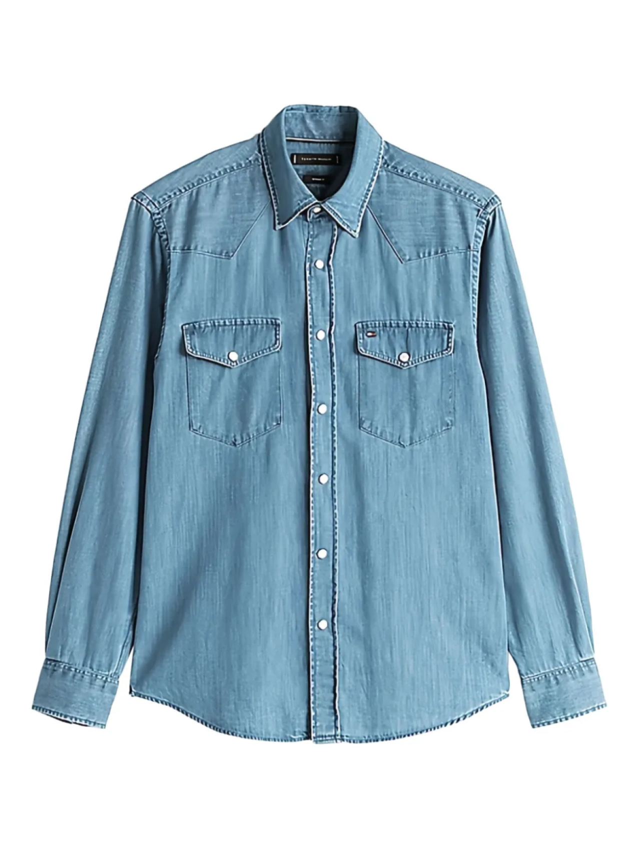 Джинсовая рубашка в стиле вестерн Tommy Hilfiger, синий
Джинсовая рубашка в стиле вестерн Tommy Hilfiger, синий