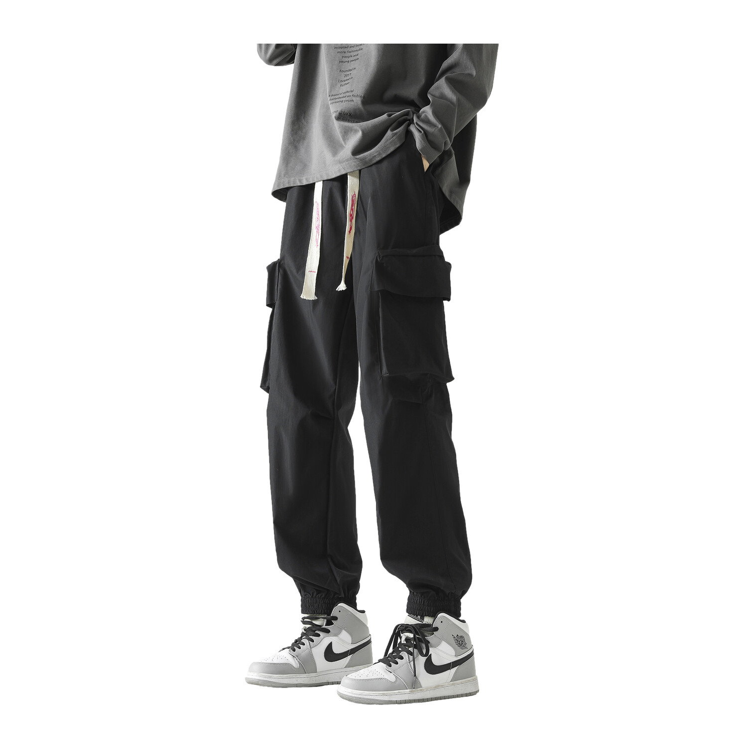 Брюки-карго унисекс Rkvc, Черный
Брюки-карго унисекс Rkvc, Черный