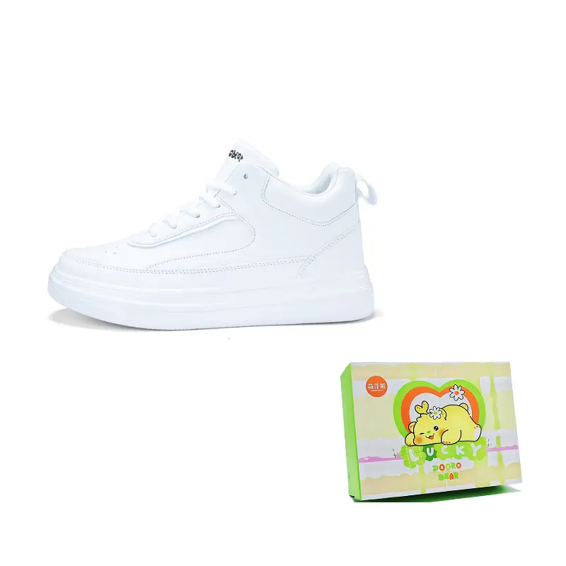 Budding Bear Антискользящие и износостойкие легкие скейтерские кроссовки на платформе мужские белые, цвет White
Budding Bear Антискользящие и износостойкие легкие скейтерские кроссовки на платформе мужские белые, цвет White