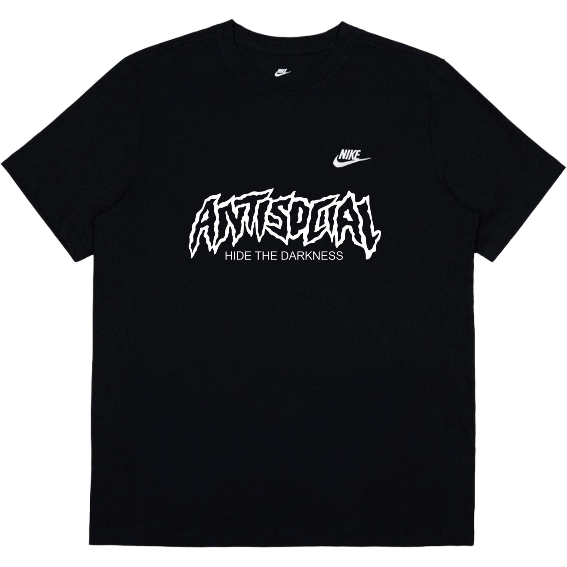 Летняя футболка с коротким рукавом Unisex Nike, черный
Летняя футболка с коротким рукавом Unisex Nike, черный