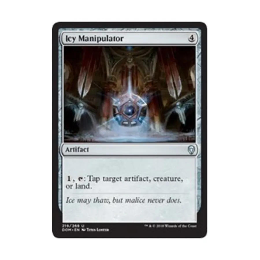 CCG Ледяной манипулятор (U), MTG - Dominaria
CCG Ледяной манипулятор (U), MTG - Dominaria