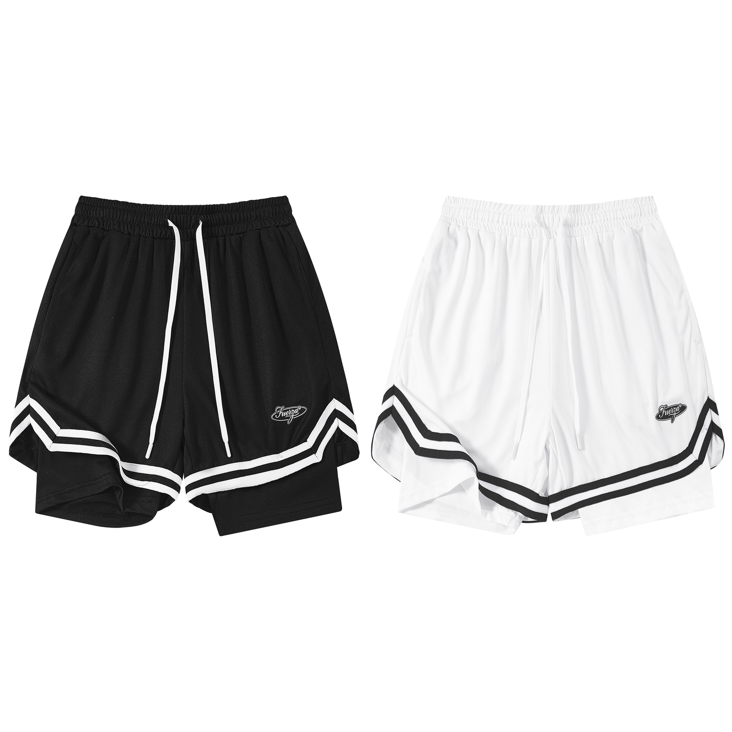 Спортивные шорты унисекс FUERZA, белый
Спортивные шорты унисекс FUERZA, белый