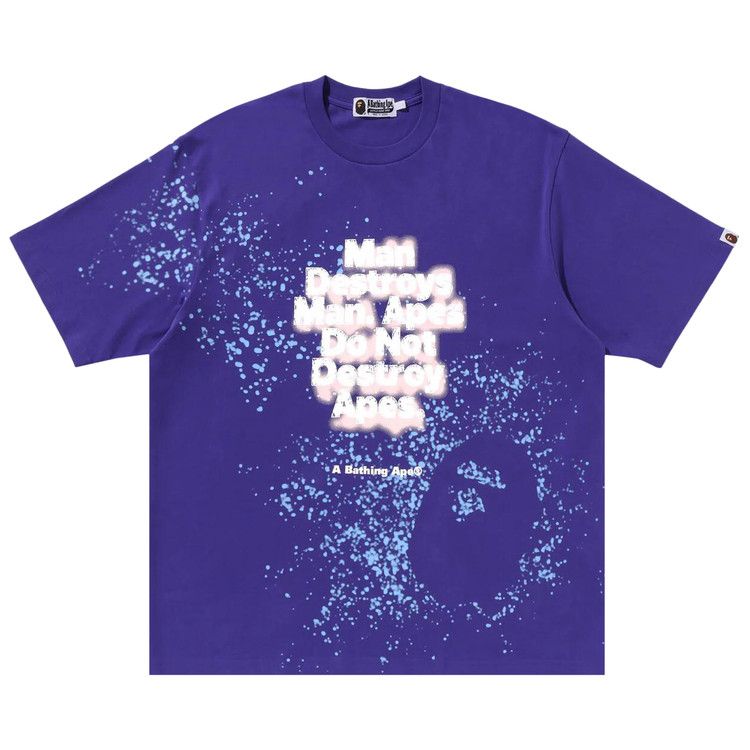Футболка BAPE Spray Print Slogan Relaxed Fit Tee, Purple, Фиолетовый, Футболка BAPE Spray Print Slogan Relaxed Fit Tee, Purple
Футболка BAPE Spray Print Slogan Relaxed Fit Tee, Purple, Фиолетовый, Футболка BAPE Spray Print Slogan Relaxed Fit Tee, Purple