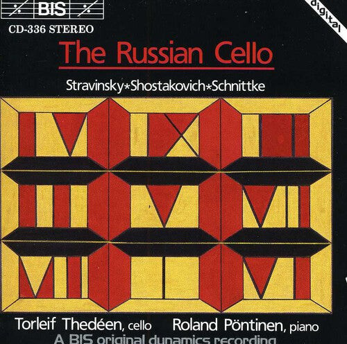 CD диск Stravinsky / Shostakovich / Thedeen / Pontinen: Russian Cello 1
CD диск Stravinsky / Shostakovich / Thedeen / Pontinen: Russian Cello 1