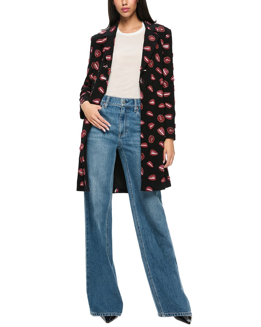 Элис + Оливия Брет Длинный Блейзер alice + olivia, черный
Элис + Оливия Брет Длинный Блейзер alice + olivia, черный