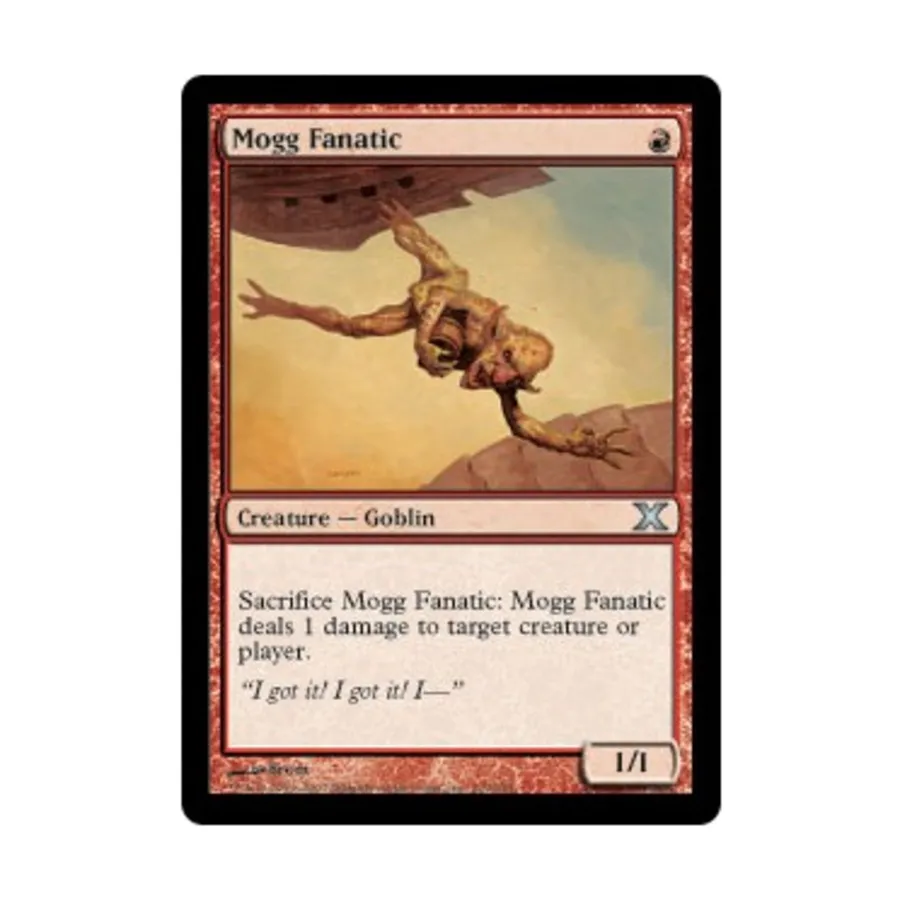 CCG Могг Фанатик (U), MTG - 10th Edition
CCG Могг Фанатик (U), MTG - 10th Edition