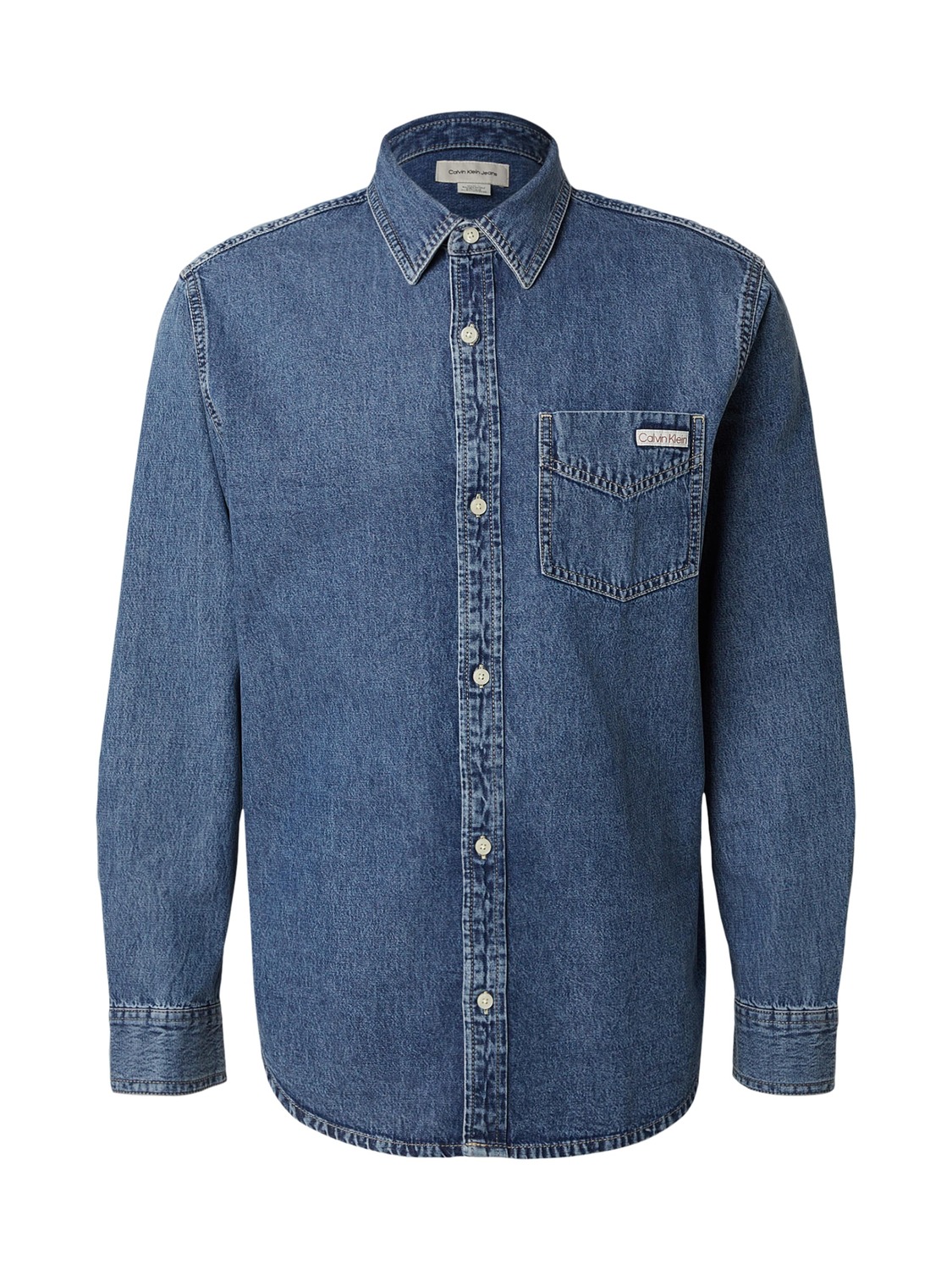 Calvin Klein Jeans Рубашка на пуговицах Regular fit в синем дениме
Calvin Klein Jeans Рубашка на пуговицах Regular fit в синем дениме