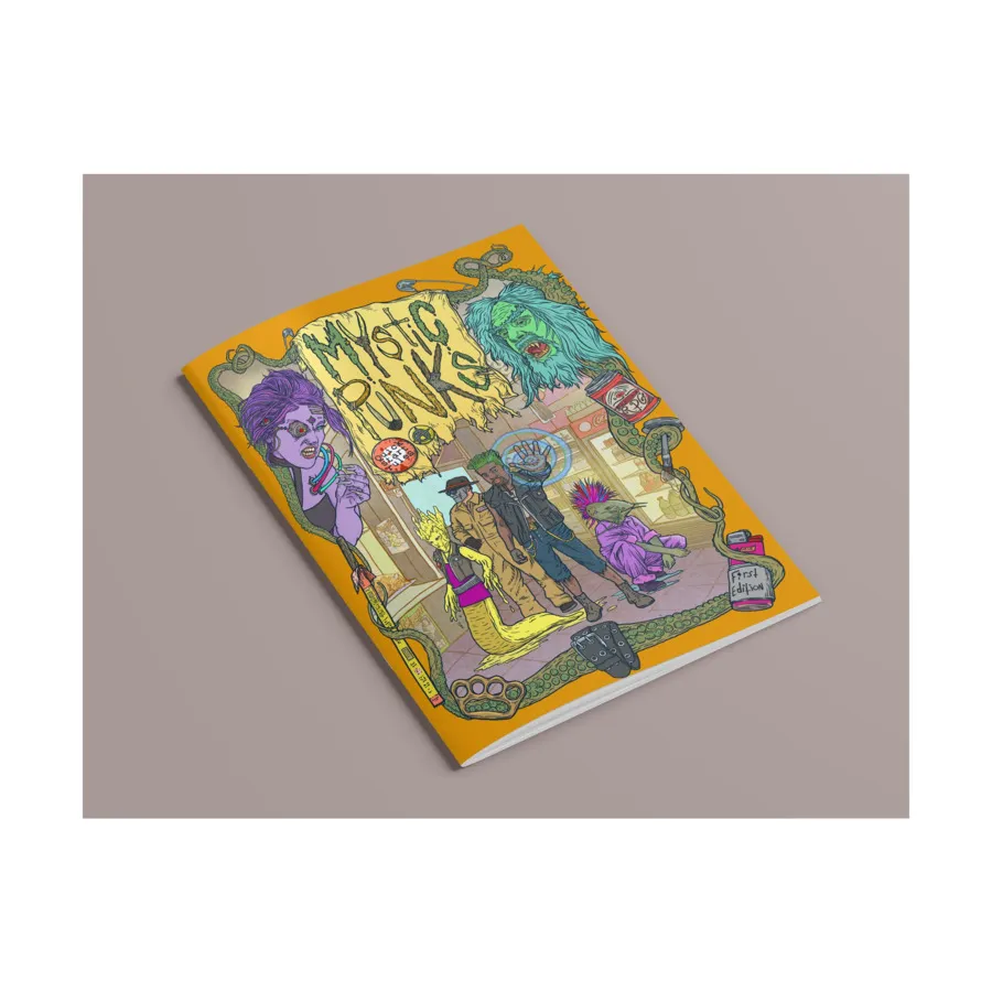 Mystic Punks Quickstart Rules + PDF, Role Playing Games (Exalted Funeral), мягкая обложка
Mystic Punks Quickstart Rules + PDF, Role Playing Games (Exalted Funeral), мягкая обложка