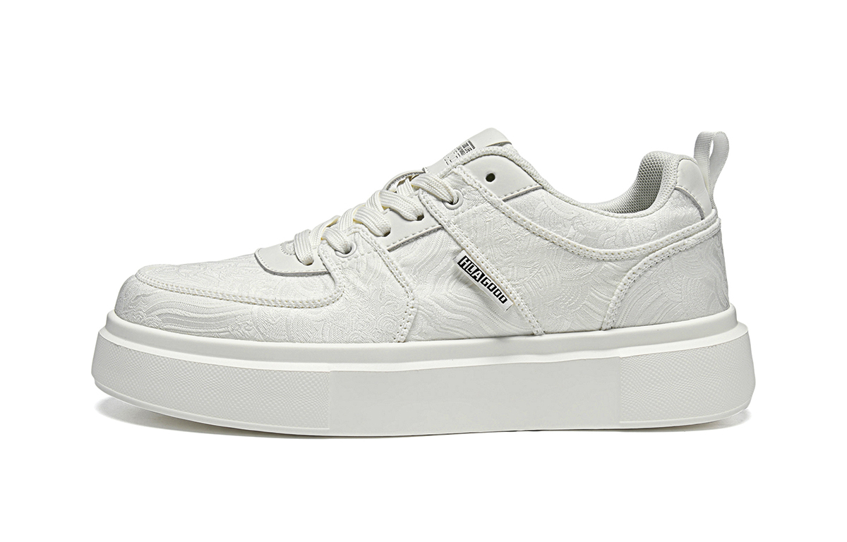 HLA Кроссовки для скейтбординга мужские, низкие, белые/бело-черные
HLA Кроссовки для скейтбординга мужские, низкие, белые/бело-черные