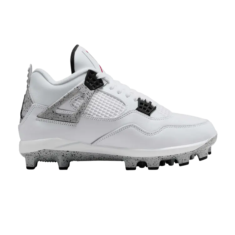 Бутсы Air Jordan Air Jordan 4 Retro MCS 'White Cement', белый 
Бутсы Air Jordan Air Jordan 4 Retro MCS 'White Cement', белый