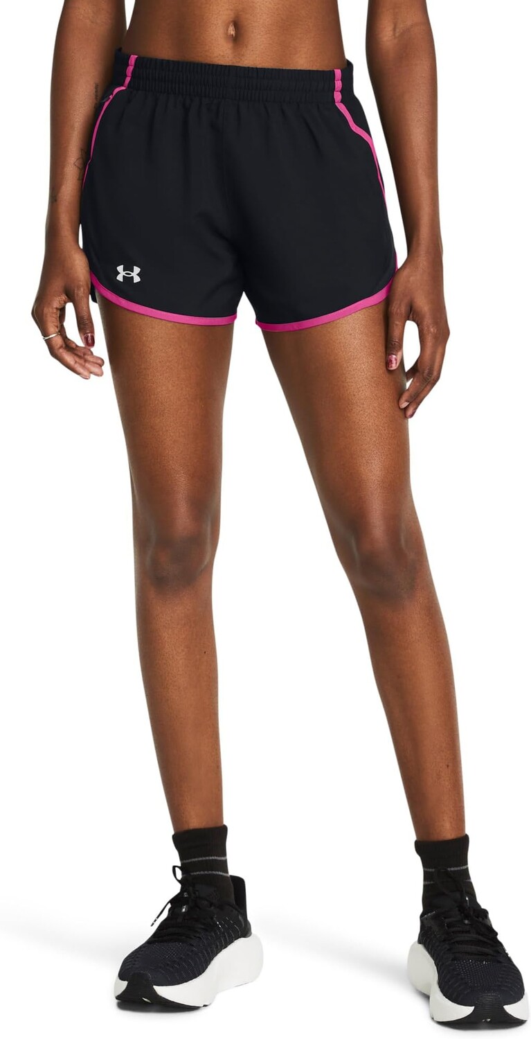 Шорты Under Armour Fly By Shorts, цвет Black/Astro Pink/Reflective
Шорты Under Armour Fly By Shorts, цвет Black/Astro Pink/Reflective