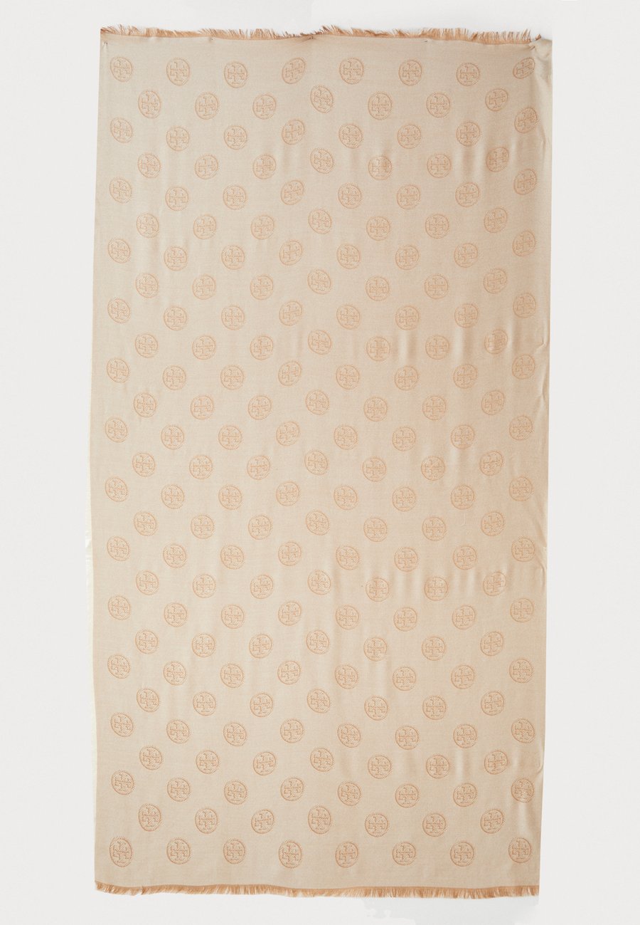 Шарф Tory Burch MEDALLION LOGO TRAVELER OBLONG, Camel/Off-White
Шарф Tory Burch MEDALLION LOGO TRAVELER OBLONG, Camel/Off-White