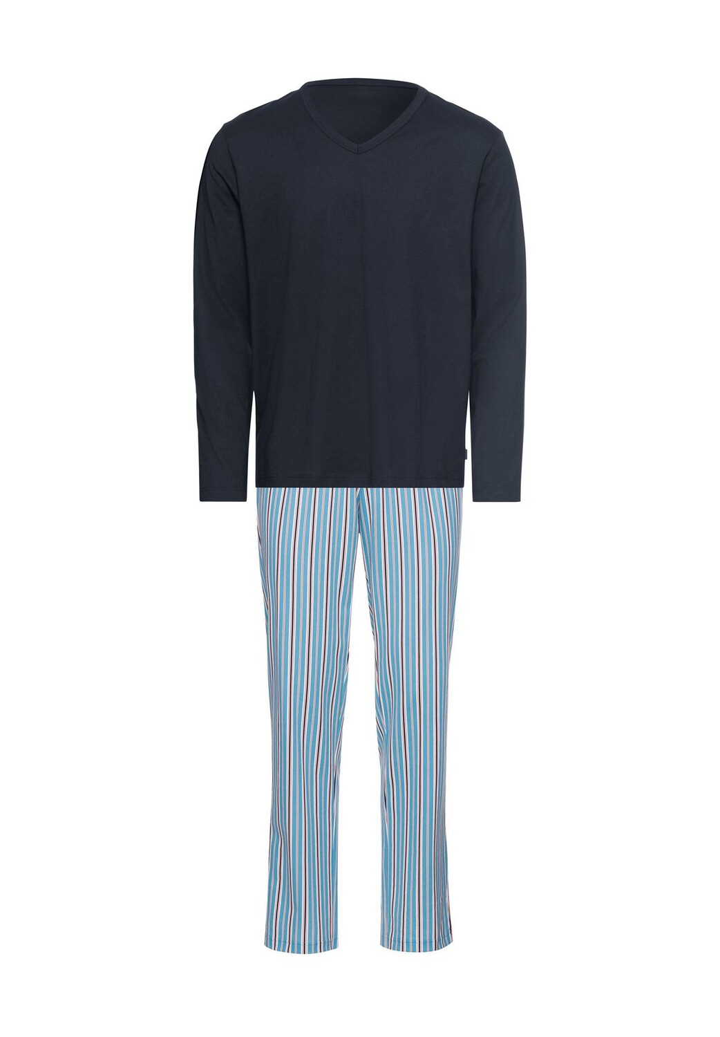 Мужская пижама с v-образным вырезом и эластичной резинкой на талии CALIDA, цвет Dolphin Blue
Мужская пижама с v-образным вырезом и эластичной резинкой на талии CALIDA, цвет Dolphin Blue