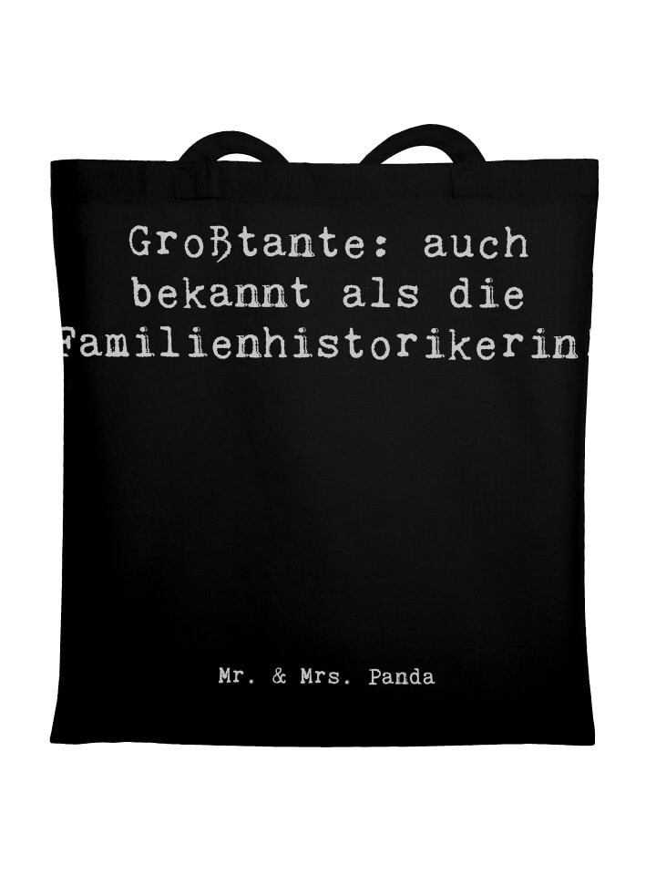 Сумка для переноски Mr & Mrs Panda Großtante Historikerin, черный
Сумка для переноски Mr & Mrs Panda Großtante Historikerin, черный