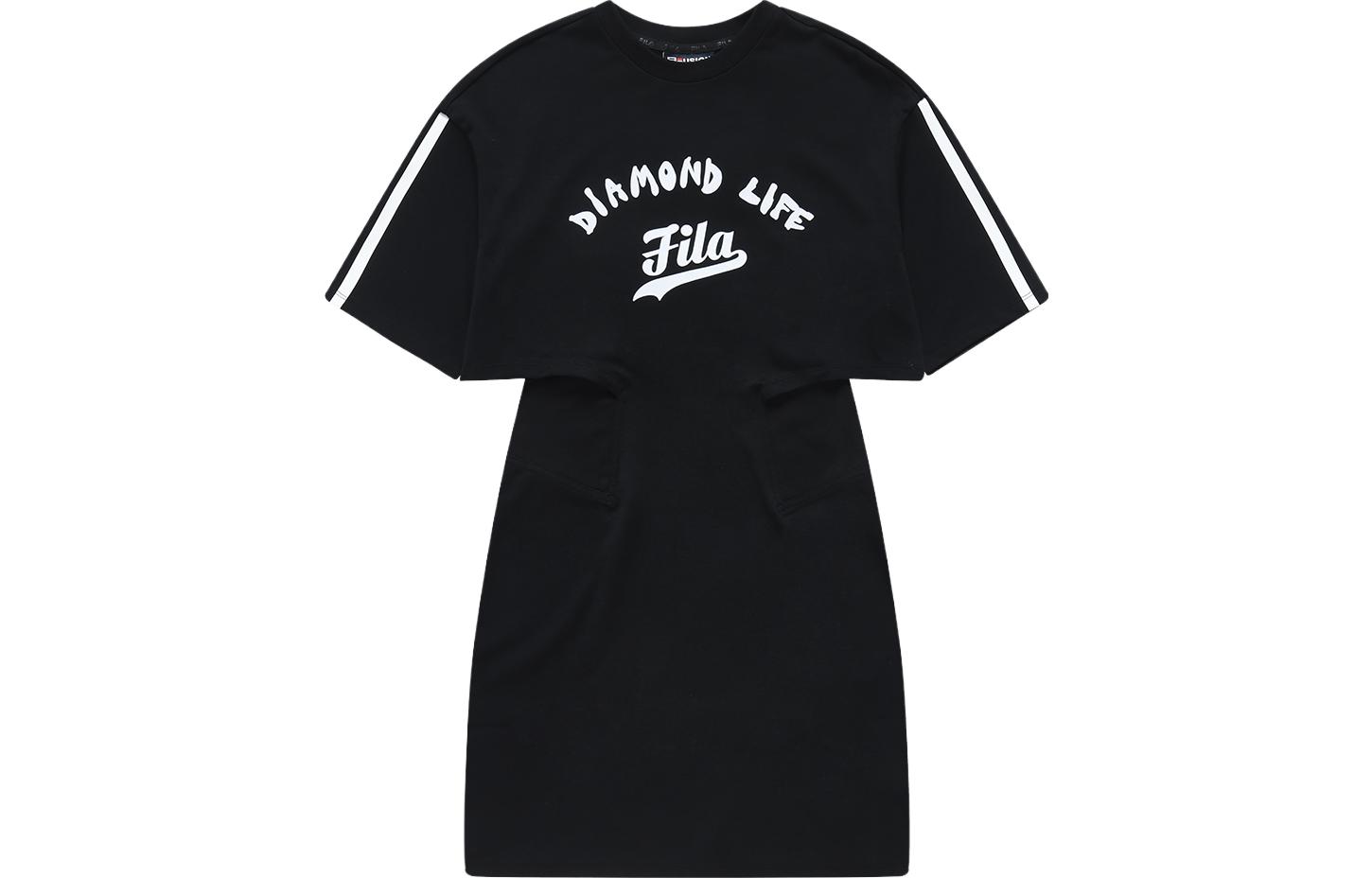 FILA FUSION INLINE Short Sleeved Dress Women's Jet Black
FILA FUSION INLINE Short Sleeved Dress Women's Jet Black