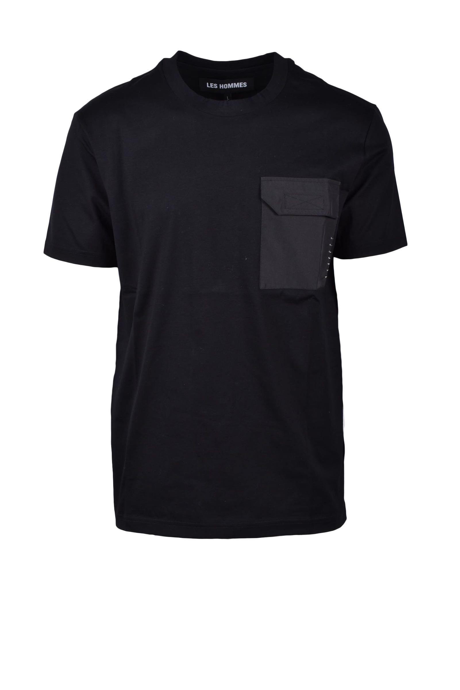 Футболка мужская Les Hommes с накладным карманом, черный
Футболка мужская Les Hommes с накладным карманом, черный