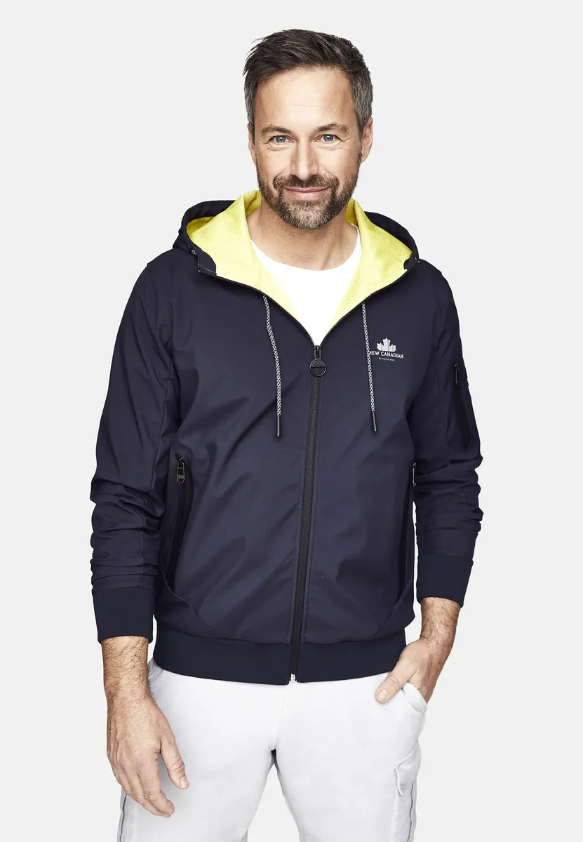 Новая канадская куртка для отдыха на модной контрастной подкладке New Canadian, синий
Новая канадская куртка для отдыха на модной контрастной подкладке New Canadian, синий