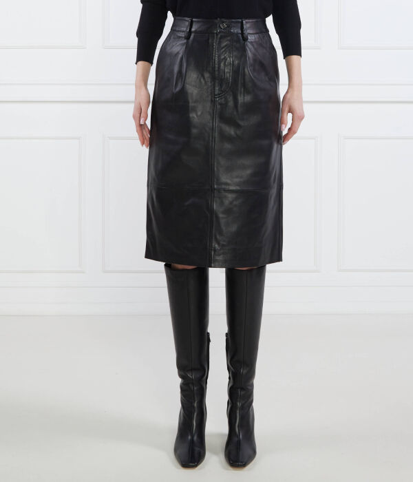 Юбка женская Ba&Sh кожаная миди, черный
Юбка женская Ba&Sh кожаная миди, черный