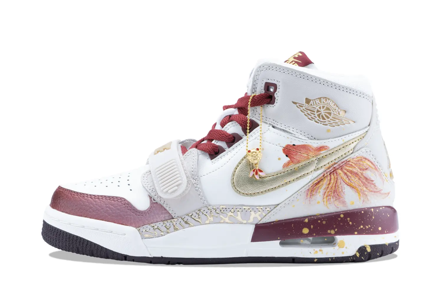 Детские баскетбольные кроссовки Legacy 312 с противоскользящим износостойким верхом и высоким голенищем для подростков Jordan, бежевый/золотой
Детские баскетбольные кроссовки Legacy 312 с противоскользящим износостойким верхом и высоким голенищем для подростков Jordan, бежевый/золотой