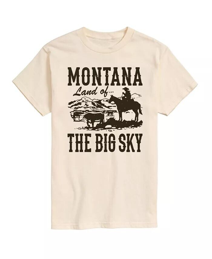 Мужская футболка с короткими рукавами Hybrid Apparel Montana Land of Big Sky AIRWAVES, бежевый
Мужская футболка с короткими рукавами Hybrid Apparel Montana Land of Big Sky AIRWAVES, бежевый