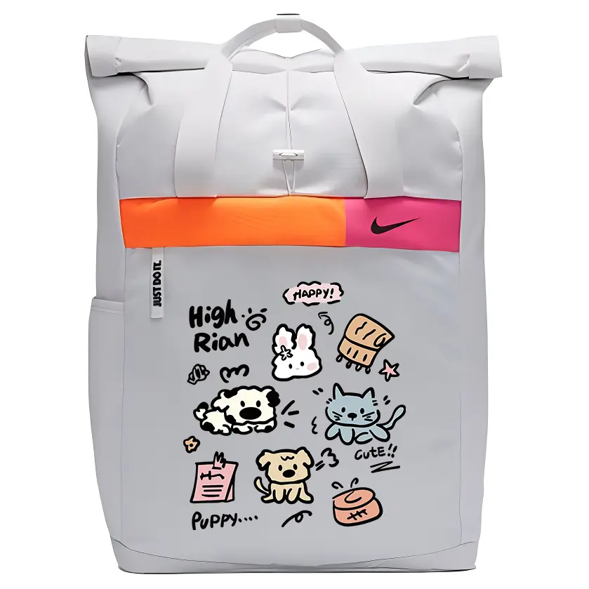 Nike Тканевый рюкзак унисекс белый, Text Puppy
Nike Тканевый рюкзак унисекс белый, Text Puppy