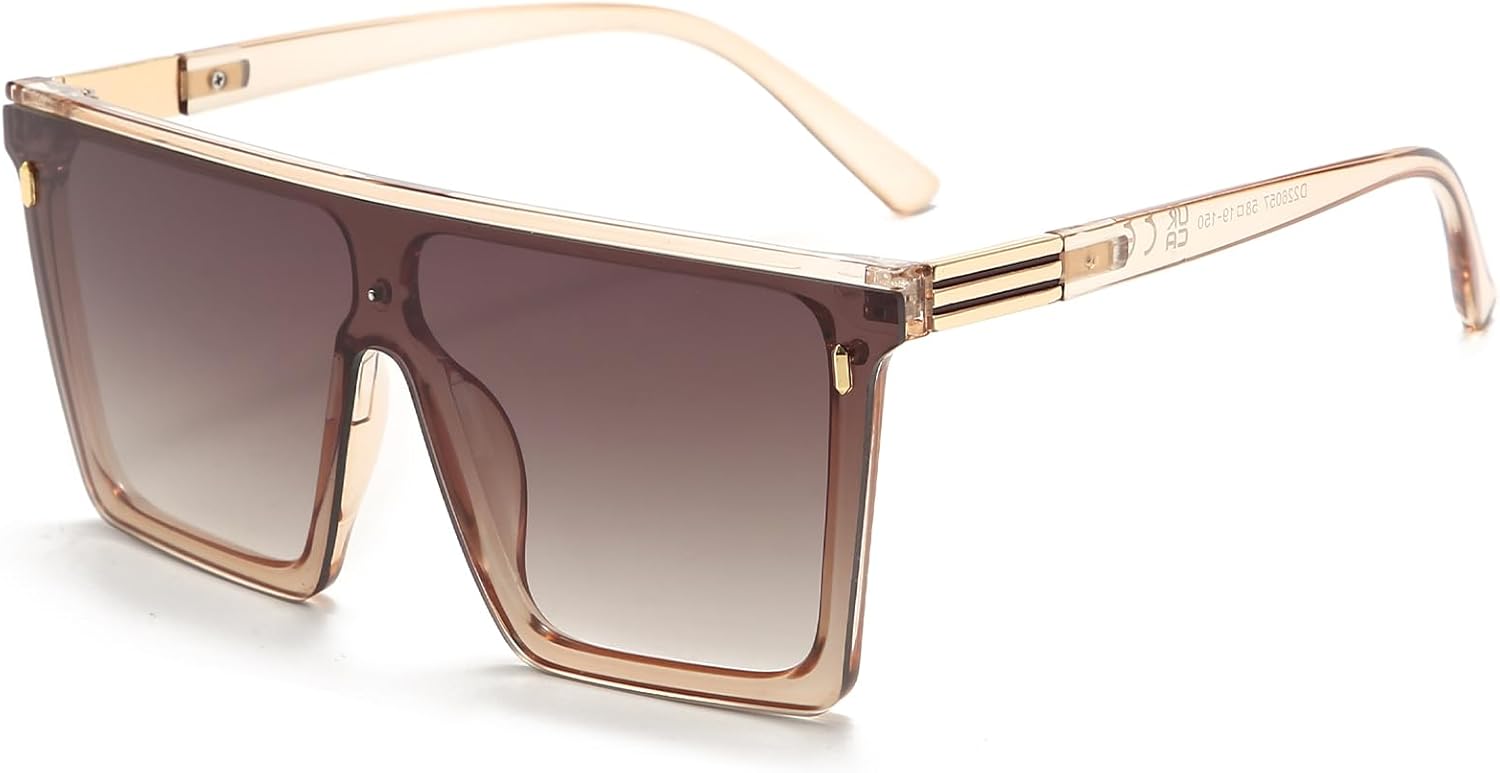 Солнцезащитные очки Dollger Square Oversized для женщин и мужчин, модные, с плоской верхней частью, большие, черные с золотыми линзами, защита от ультрафиолета UV400, D:brown
Солнцезащитные очки Dollger Square Oversized для женщин и мужчин, модные, с плоской верхней частью, большие, черные с золотыми линзами, защита от ультрафиолета UV400, D:brown