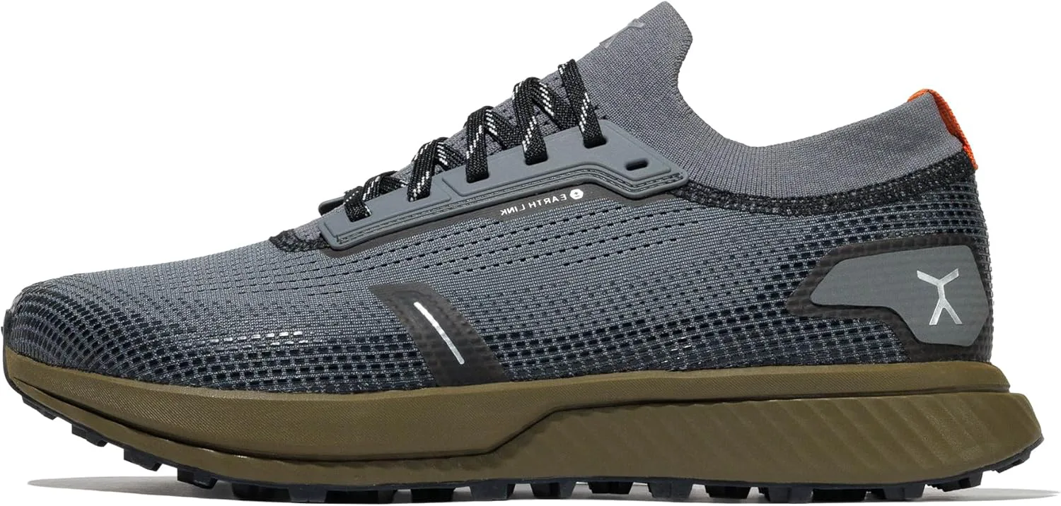 Adapt Trail Runner - трейловые кроссовки с нулевым уклоном, широкой носочной частью, дышащим вязаным верхом, протектором Trinity Tread и технологией Earth-Link для походов и активного отдыха на природе FLUX FOOTWEAR, серый/оливковый
Adapt Trail Runner - трейловые кроссовки с нулевым уклоном, широкой носочной частью, дышащим вязаным верхом, протектором Trinity Tread и технологией Earth-Link для походов и активного отдыха на природе FLUX FOOTWEAR, серый/оливковый