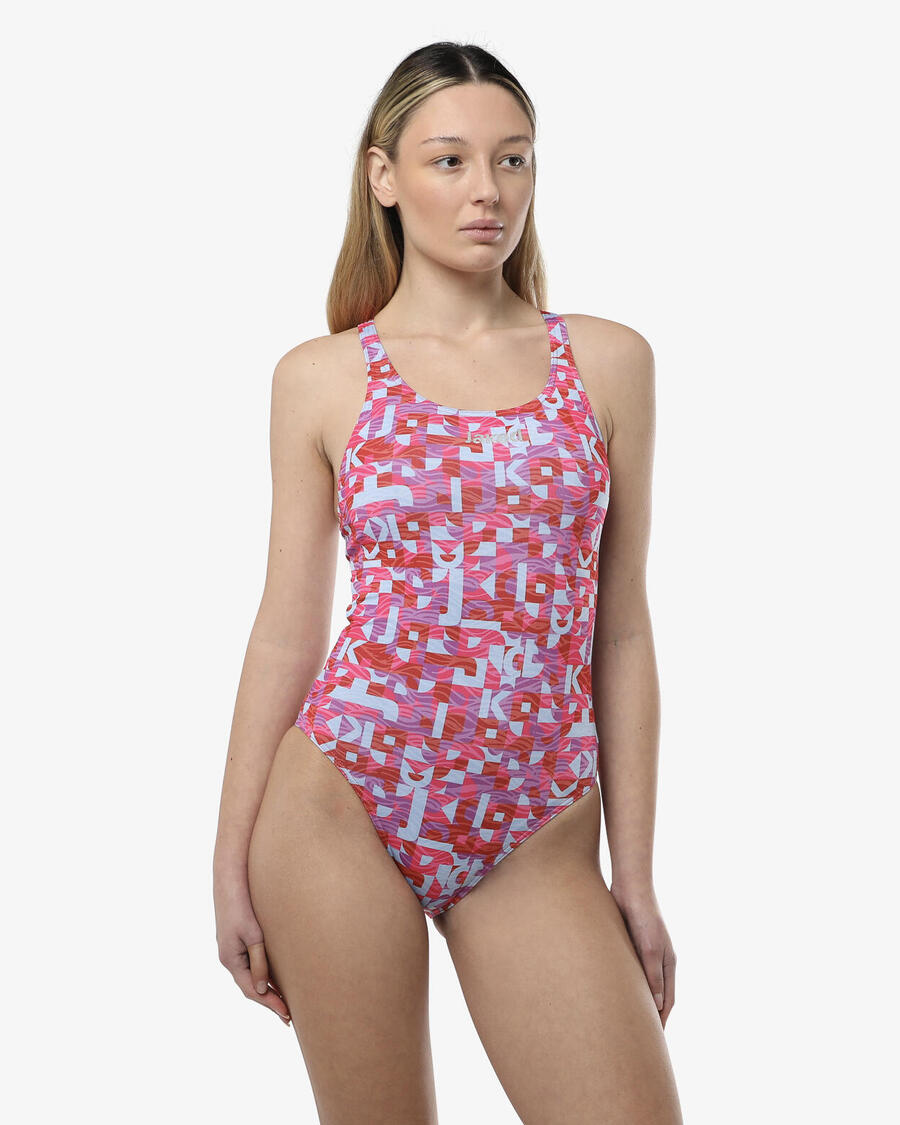 JAKED светло-голубой женский купальник из синтетического материала для плавания
JAKED светло-голубой женский купальник из синтетического материала для плавания