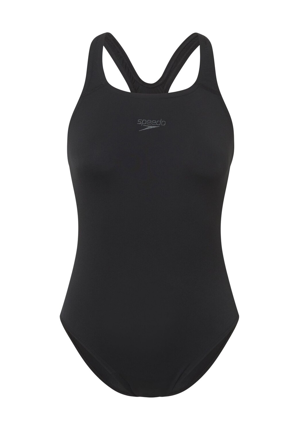 Женский купальник Eco Endurance+ Medalist с высоким вырезом и борцовской спиной speedo, черный