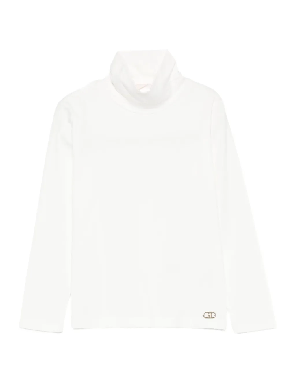 Свитер с воротником-стойкой Liu Jo Kids, белый
Свитер с воротником-стойкой Liu Jo Kids, белый