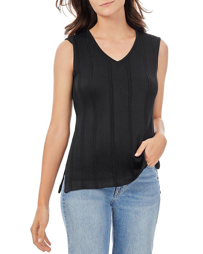 Майка Misook в рубчик, черный
Майка Misook в рубчик, черный