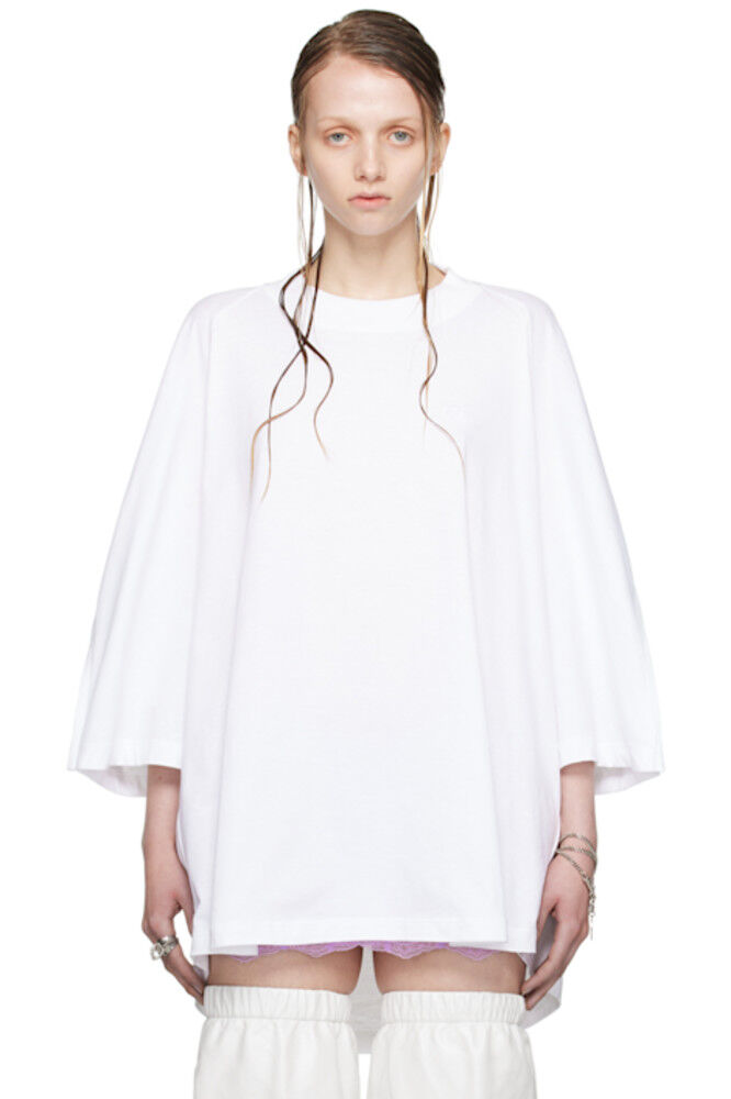 Белая футболка Shayne Oliver Edition Jean Paul Gaultier
Белая футболка Shayne Oliver Edition Jean Paul Gaultier