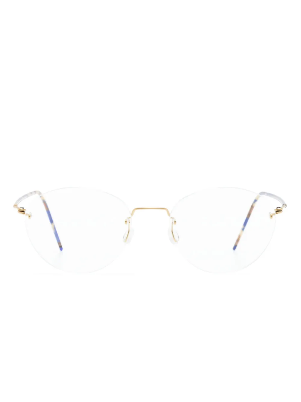 Очки в круглой оправе Lindberg, синий
Очки в круглой оправе Lindberg, синий