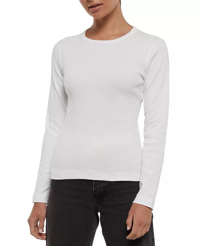 Женская футболка с длинными рукавами и круглым вырезом Three Dots, белый
Женская футболка с длинными рукавами и круглым вырезом Three Dots, белый