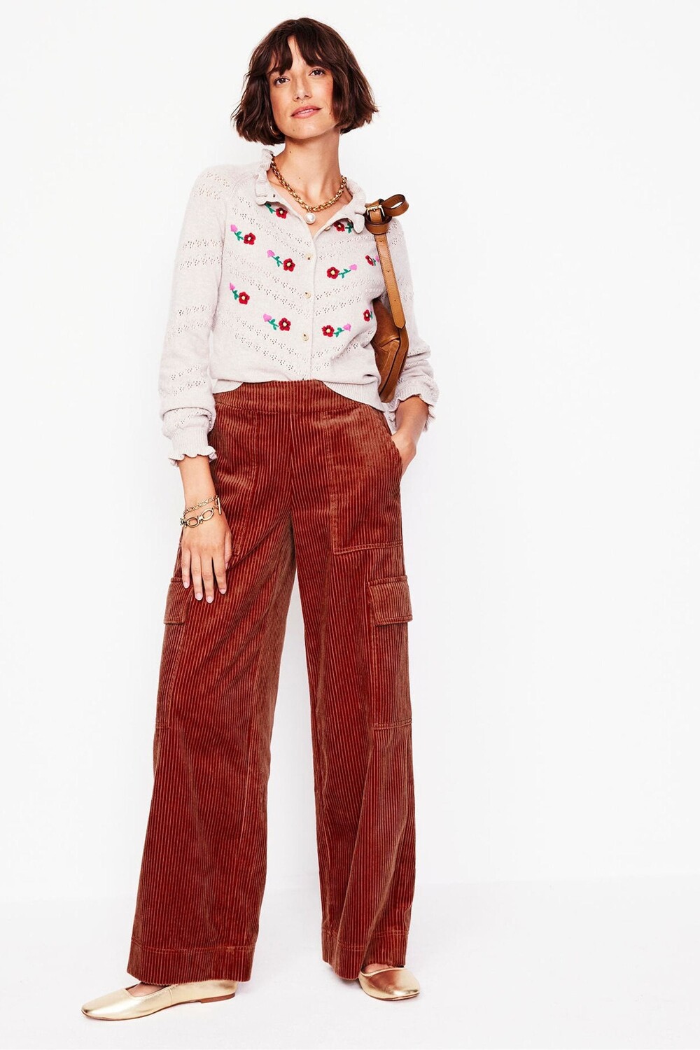 Штаны Co Ord из 100% хлопка, надеваемые на застежку Boden, красный
Штаны Co Ord из 100% хлопка, надеваемые на застежку Boden, красный