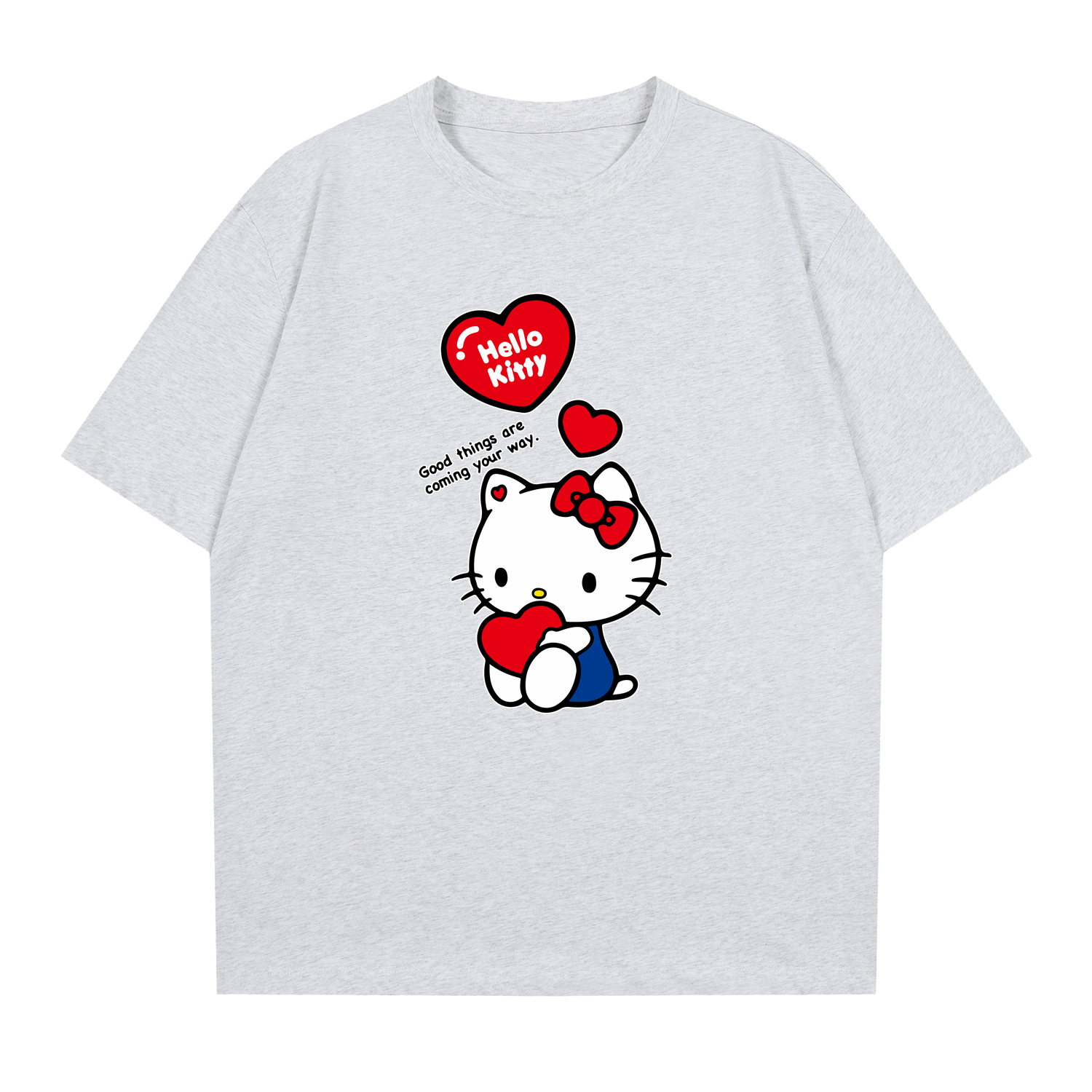 Hello Kitty Hello Kitty 2025 летняя футболка Unisex Sanrio, серый
Hello Kitty Hello Kitty 2025 летняя футболка Unisex Sanrio, серый