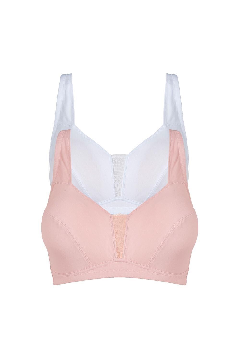 Набор из 2 бюстгальтеров Ava с кружевными вставками без косточек Cotton Traders, мультиколор
Набор из 2 бюстгальтеров Ava с кружевными вставками без косточек Cotton Traders, мультиколор