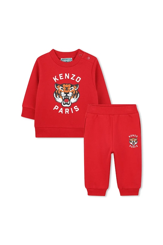 Детский спортивный костюм из хлопка Kenzo Kids, красный
Детский спортивный костюм из хлопка Kenzo Kids, красный