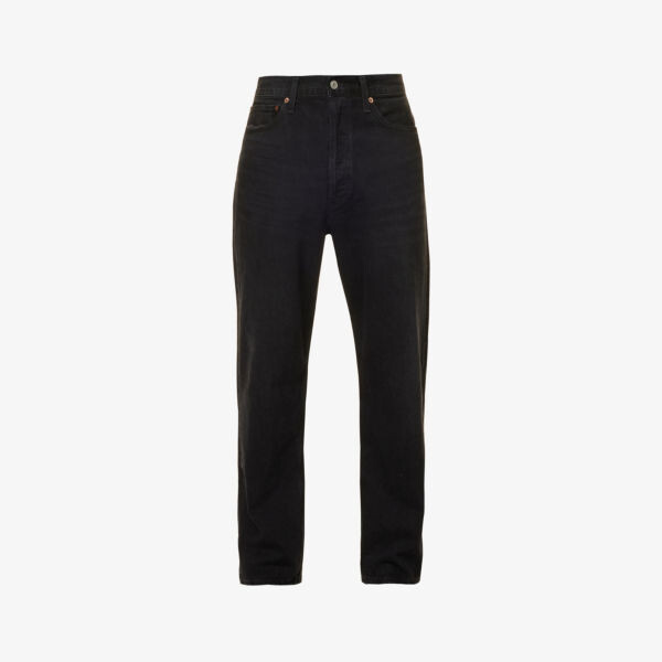 Джинсы свободного кроя 90-х годов из органического денима Agolde, цвет tar
Джинсы свободного кроя 90-х годов из органического денима Agolde, цвет tar