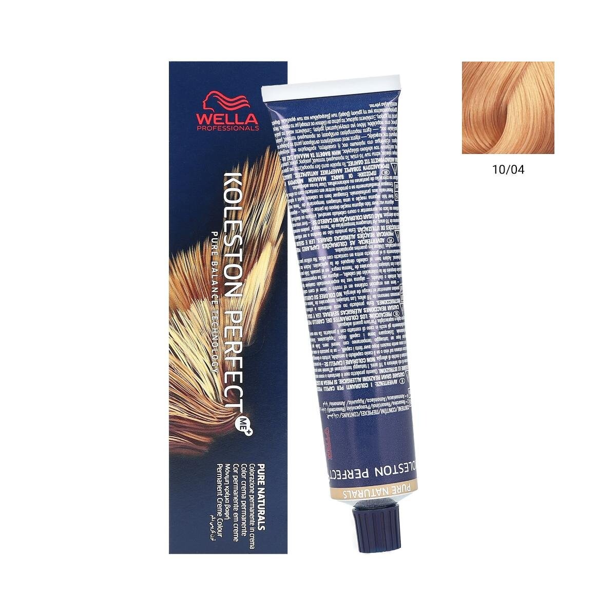 Wella Professionals, Koleston Perfect Me+, краска для волос (10/04), 60 мл
Wella Professionals, Koleston Perfect Me+, краска для волос (10/04), 60 мл