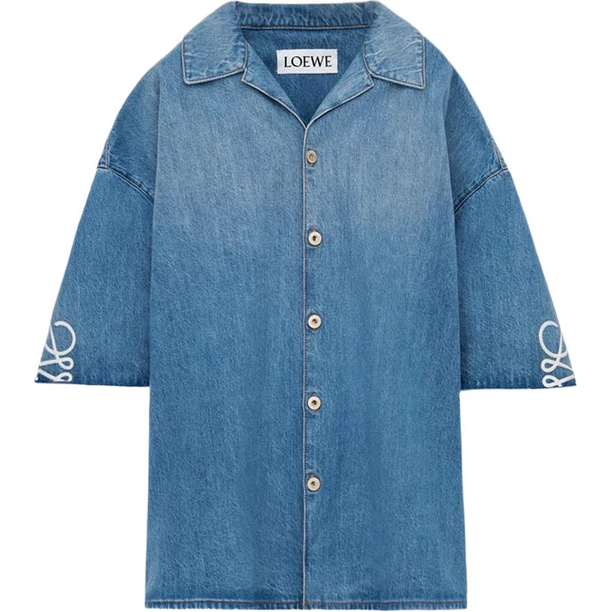 Рубашка с коротким рукавом Anagram LOEWE, синий
Рубашка с коротким рукавом Anagram LOEWE, синий