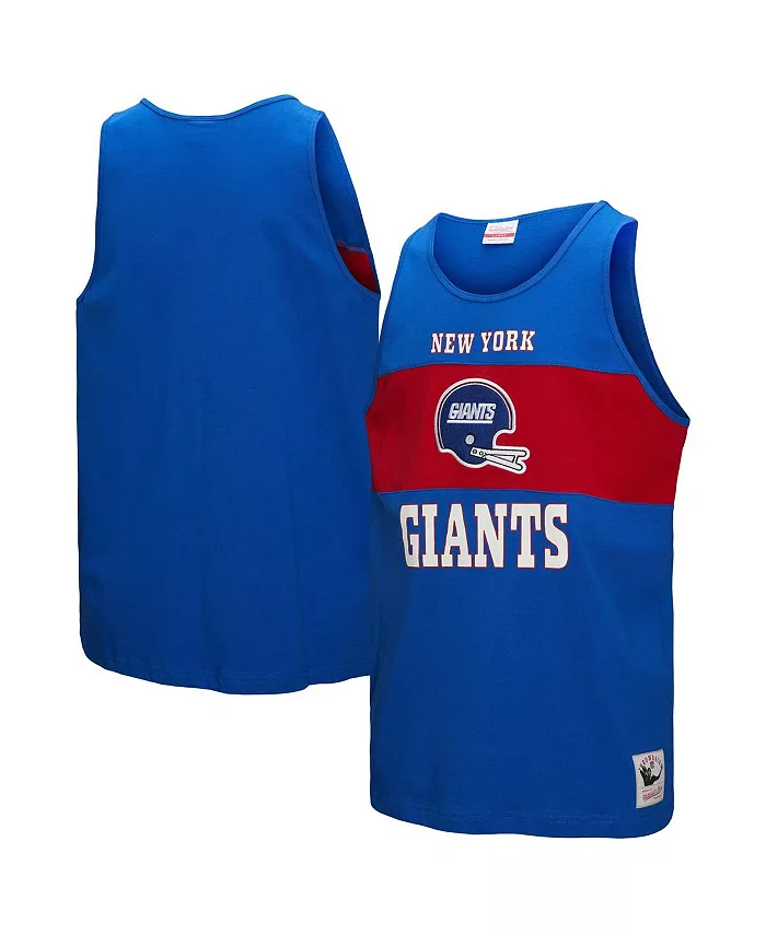Мужская майка Royal New York Giants в стиле ретро с цветными блоками Mitchell & Ness
Мужская майка Royal New York Giants в стиле ретро с цветными блоками Mitchell & Ness