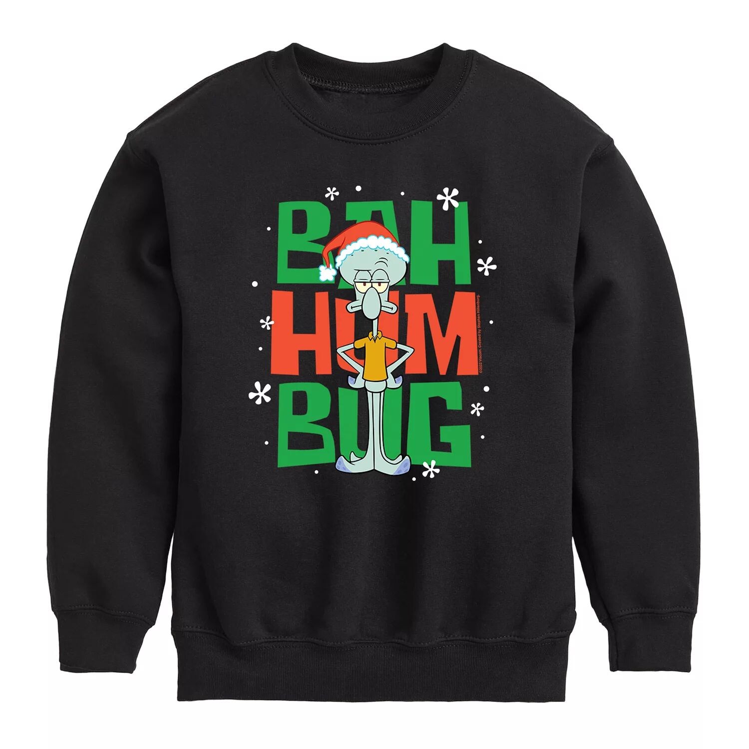 Флисовая толстовка с рисунком Nickelodeon SpongeBob SquarePants Bah Humbug для мальчиков 8–20 лет Licensed Character, черный
Флисовая толстовка с рисунком Nickelodeon SpongeBob SquarePants Bah Humbug для мальчиков 8–20 лет Licensed Character, черный