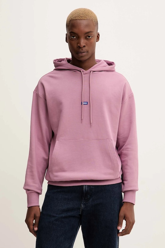 Хлопковая толстовка Hugo Blue, розовый
Хлопковая толстовка Hugo Blue, розовый